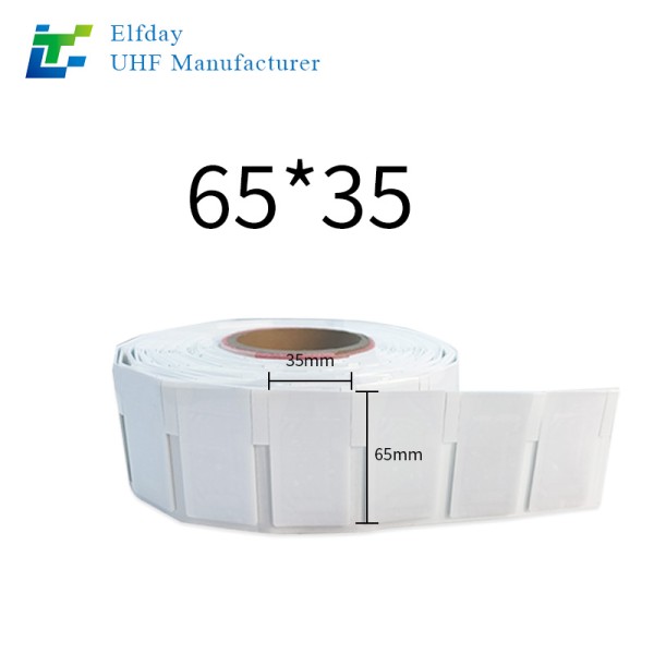 Bendable Metal Ready RFID Soft Touch UHF Anti-metal tag 65*35mm KU7chip Long Last Tag for Steel